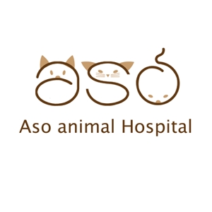 ＭＯＵ－ＫＡＮＥ (mou-kane)さんの動物病院の看板や名刺のロゴへの提案