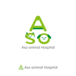 mu_cha (mu_cha)さんの動物病院の看板や名刺のロゴへの提案