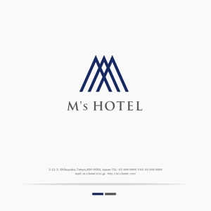 H-Design (yahhidy)さんの新規レジャーホテル「 M's HOTEL 」のロゴ作成依頼への提案
