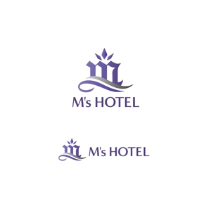 design vero (VERO)さんの新規レジャーホテル「 M's HOTEL 」のロゴ作成依頼への提案