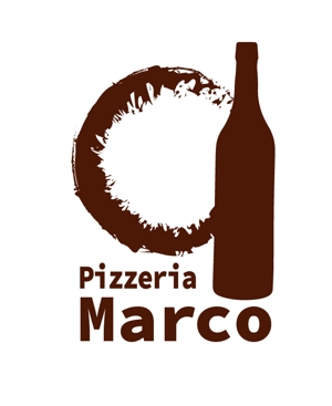 ㈱田村技術研究所 (TAMURA_R_and_D)さんの飲食店 「ピッツェリア マルコ」のロゴへの提案