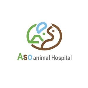 hisa_g (hisa_g)さんの動物病院の看板や名刺のロゴへの提案