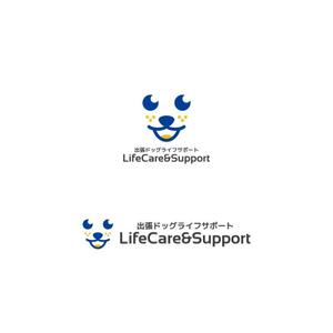 Yolozu (Yolozu)さんの犬のトータルサポートをする「LifeCare&Support」のロゴへの提案