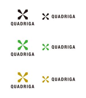 superiseさんの「QUADRIGA」のロゴ作成への提案