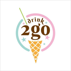 nobdesign (nobdesign)さんのジュース路面店「drink2go」のロゴへの提案