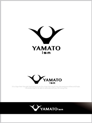 魔法スタジオ (mahou-phot)さんの日本製シューズブランド「ヤマトイズム」のロゴ(メンズ)への提案