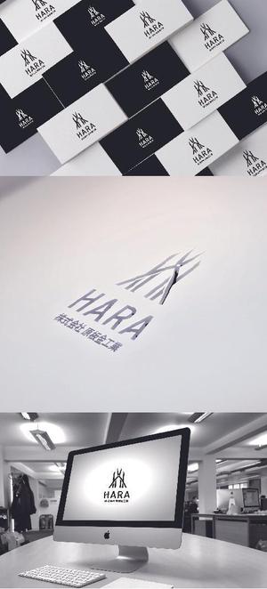 k_31 (katsu31)さんの建築板金業（金属屋根の施工会社）『株式会社原板金工業』のロゴへの提案