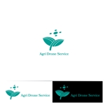 mogu ai (moguai)さんのドローンによる農薬散布の会社「株式会社アグリドローンサービス」のロゴへの提案