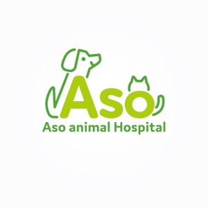 ns_works (ns_works)さんの動物病院の看板や名刺のロゴへの提案