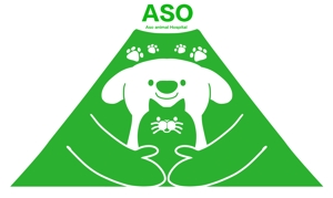 オカモト (okamoto_008)さんの動物病院の看板や名刺のロゴへの提案