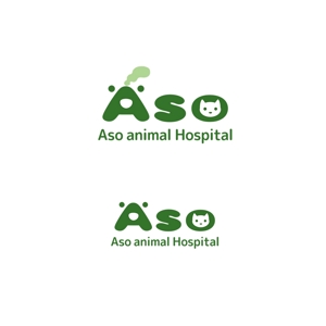  K-digitals (K-digitals)さんの動物病院の看板や名刺のロゴへの提案