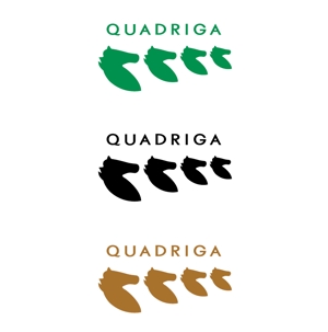yamahiro (yamahiro)さんの「QUADRIGA」のロゴ作成への提案