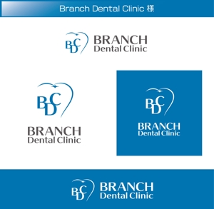 FISHERMAN (FISHERMAN)さんの新規開業歯科医院 「ブランチ仙台歯科」のロゴ作成への提案