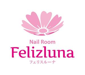 tsujimo (tsujimo)さんの「Nail Room Felizluna～フェリスルーナ～」のロゴ作成への提案