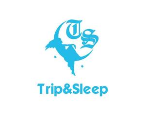 ぽんぽん (haruka0115322)さんの名古屋・大須に新しくOPENするゲストハウス「Trip & Sleep Hostel」のロゴ（商標登録予定なし）への提案
