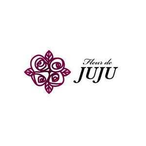 さんの「Fleur de JUJU」のロゴ作成への提案