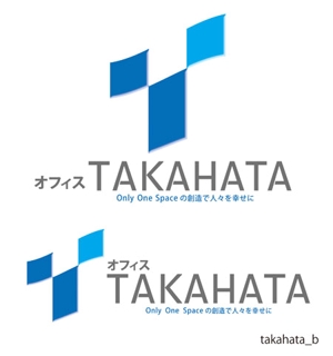 さんの「株式会社オフィスTAKAHATA」のロゴ作成への提案