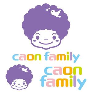 perles de verre (perles_de_verre)さんの「caon family」のロゴ作成（商標登録無し）への提案