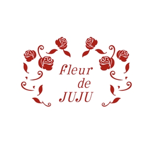 yamahiro (yamahiro)さんの「Fleur de JUJU」のロゴ作成への提案