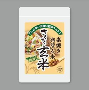 82910001 (82910001)さんの『発芽焼き玄米』のパッケージデザイン募集への提案