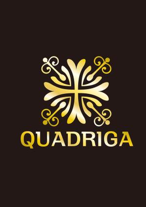 エムズクラフト (ueji)さんの「QUADRIGA」のロゴ作成への提案