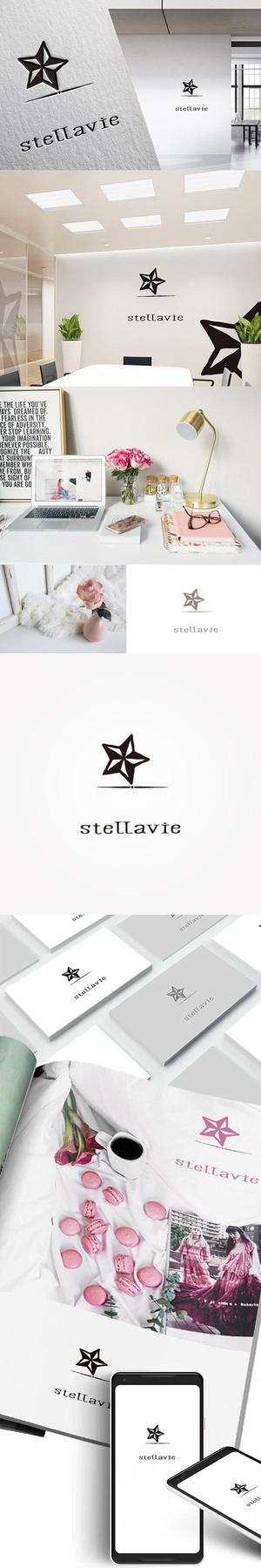 kino (labokino)さんの女性向け美容サロン「stellavie」のロゴへの提案