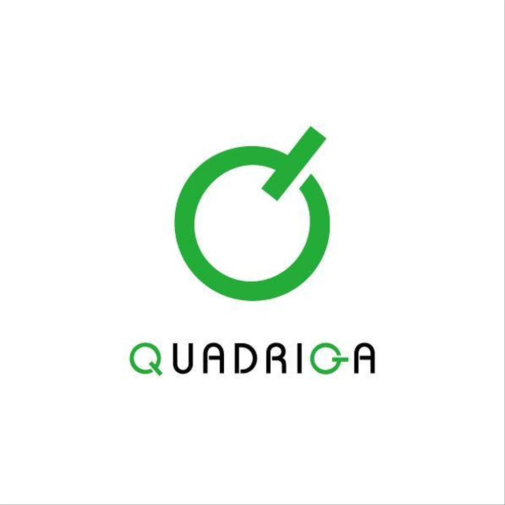 「QUADRIGA」のロゴ作成