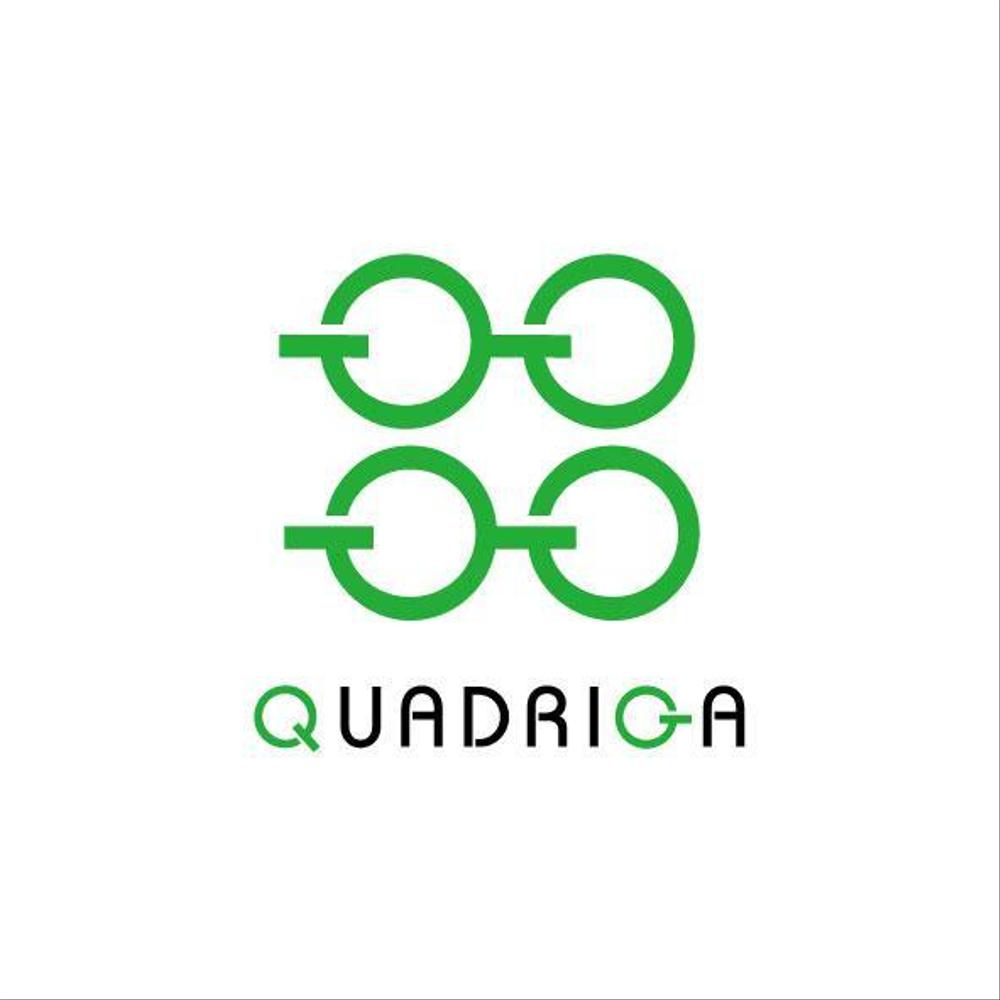 「QUADRIGA」のロゴ作成