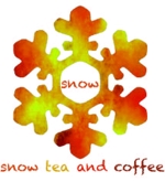芽維 (cxp05550)さんのカフェ「snow tea and coffee」または「snow」 のロゴへの提案