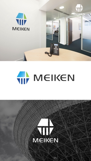 enj19 (enj19)さんの建築会社「MEIKEN」のロゴへの提案