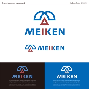 K'z Design Factory (kzdesign)さんの建築会社「MEIKEN」のロゴへの提案