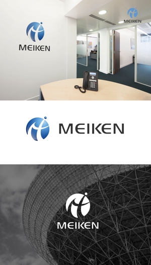 enj19 (enj19)さんの建築会社「MEIKEN」のロゴへの提案