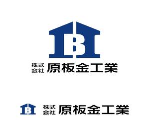 MacMagicianさんの建築板金業（金属屋根の施工会社）『株式会社原板金工業』のロゴへの提案