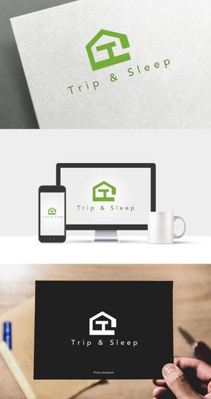 athenaabyz ()さんの名古屋・大須に新しくOPENするゲストハウス「Trip & Sleep Hostel」のロゴ（商標登録予定なし）への提案