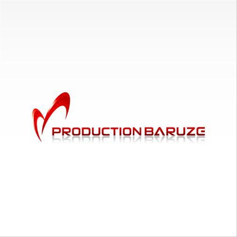 「PRODUCTION　BARUZE」のロゴ作成