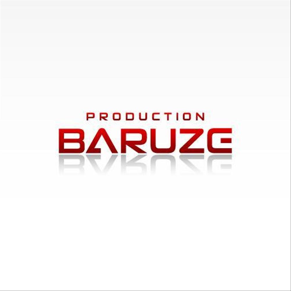 「PRODUCTION　BARUZE」のロゴ作成