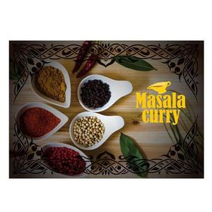 Harayama (chiro-chiro)さんのスパイスカレー店「マサラ食堂」のフライヤー作成への提案