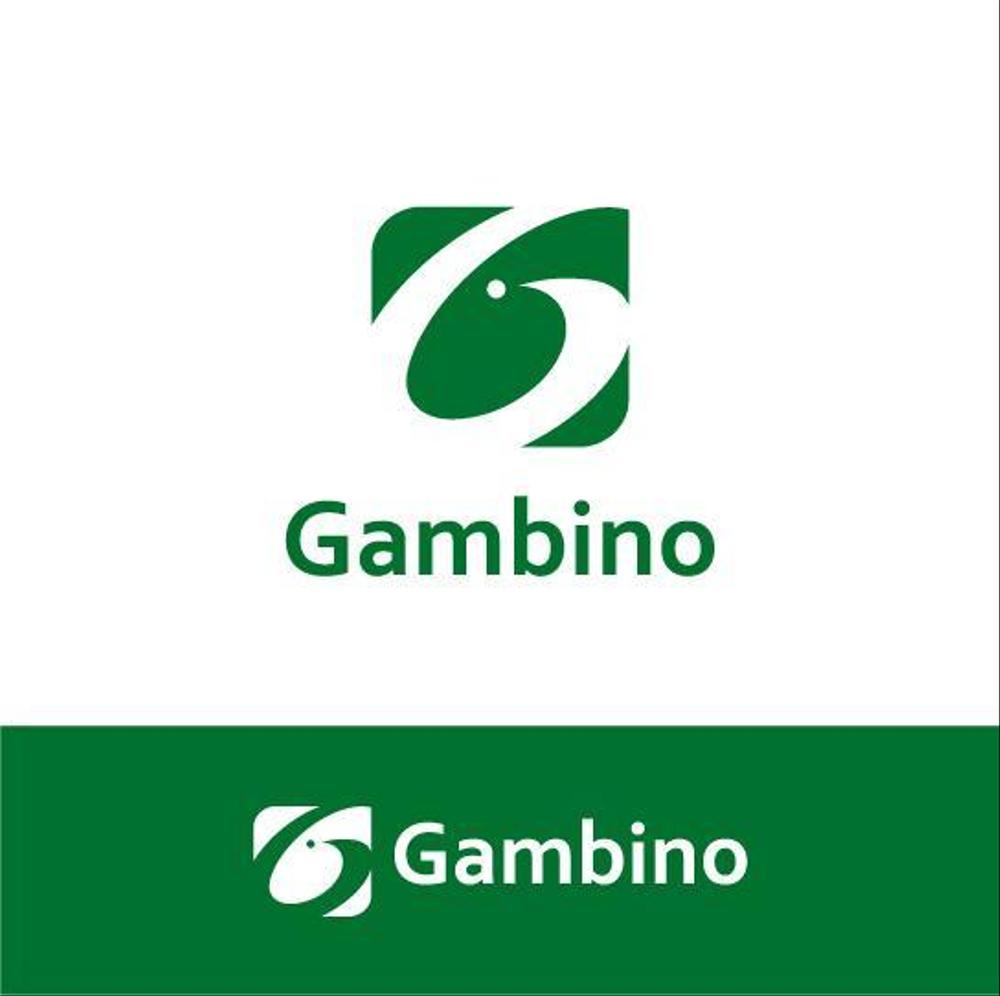 「Gambino 」のロゴ作成