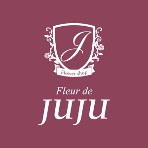 kurumi82 (kurumi82)さんの「Fleur de JUJU」のロゴ作成への提案