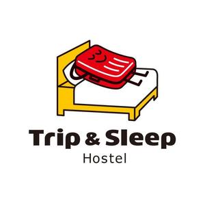 komaya (80101702)さんの名古屋・大須に新しくOPENするゲストハウス「Trip & Sleep Hostel」のロゴ（商標登録予定なし）への提案