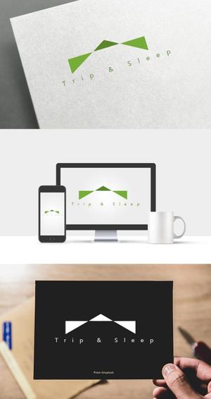 athenaabyz ()さんの名古屋・大須に新しくOPENするゲストハウス「Trip & Sleep Hostel」のロゴ（商標登録予定なし）への提案