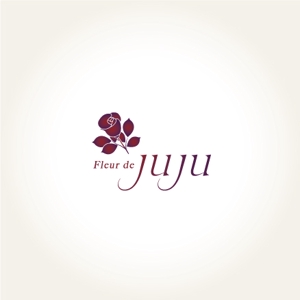 osanpoさんの「Fleur de JUJU」のロゴ作成への提案