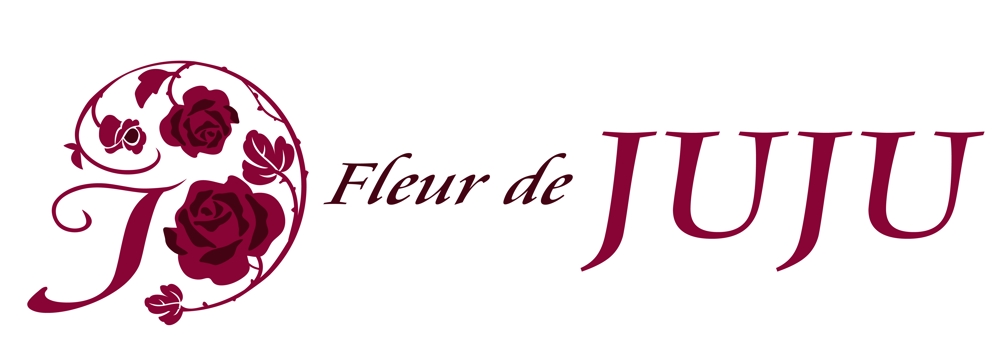「Fleur de JUJU」のロゴ作成