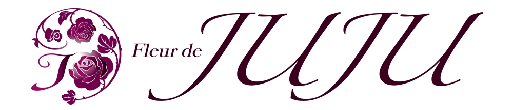 「Fleur de JUJU」のロゴ作成