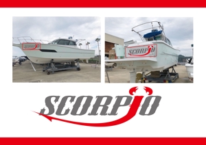 marinku (marinku)さんの九州・佐賀県の遊漁船「Scorpio(スコーピオ)」のロゴへの提案