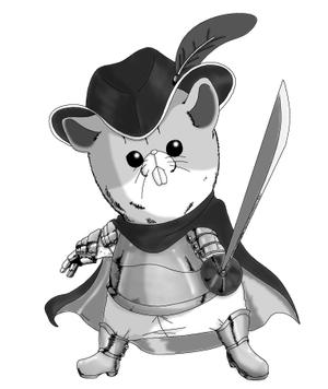 エナベルグループ (enable_group)さんのキャラデザイン「ハムスター騎士」への提案
