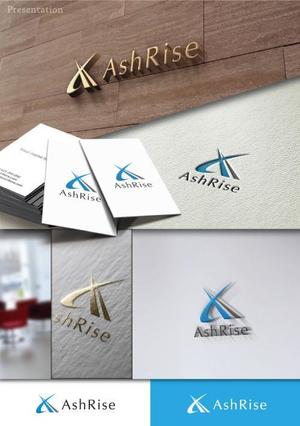 hayate_design ()さんの会社名　アッシュライズ株式会社のロゴ作成への提案