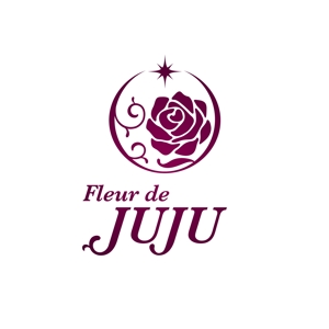 forever (Doing1248)さんの「Fleur de JUJU」のロゴ作成への提案
