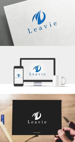 athenaabyz ()さんの健康をテーマにした新会社「Leavie」のロゴ作成依頼への提案