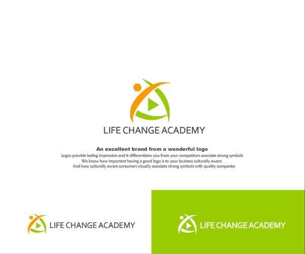 オンライン動画セミナー「LIFE CHANGE ACADEMY」のロゴ